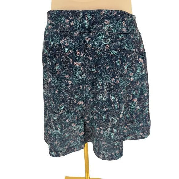 Greg Norman Golf Skort Women's LARGE Navy Abstract Print ML75 Sculpt Stretch NWT - Picture 9 of 16